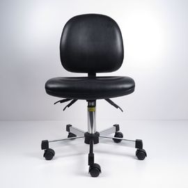 Chaise ergonomique en cuir confortable de l'unité centrale ESD pour l'occasion différente de travail