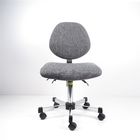 L'établi ergonomique de tissu gris préside de grandes chaises arrières réglables de laboratoire fournisseur