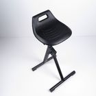 Chaise fixe en arête de poisson de travail de soutien de pied de polyuréthane de Seat de tabouret noir de support fournisseur