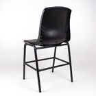 Support en acier de chaises ergonomiques en plastique noires d'ESD pour soutenir le prix bon marché de Seat fournisseur