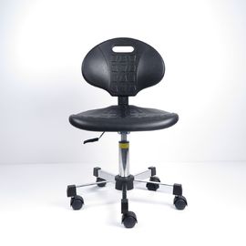 Chine Le champignon ergonomique de polyuréthane de mousse de chaise statique noire de bureau glisse la surface usine