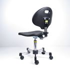 Le champignon ergonomique de polyuréthane de mousse de chaise statique noire de bureau glisse la surface fournisseur