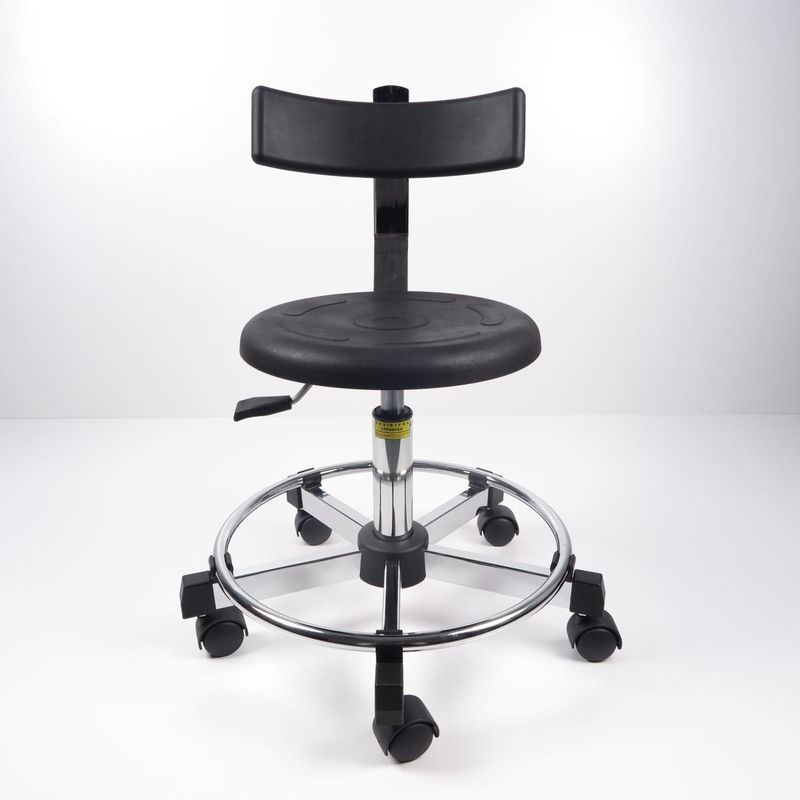 Les chaises ergonomiques industrielles d'ESD ménagent de l'espace avec la manière d'ajustements de l'anneau 2 de pied fournisseur