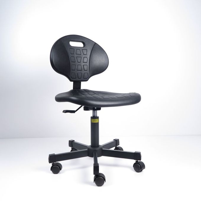 Le champignon ergonomique de polyuréthane de mousse de chaise statique noire de bureau glisse la surface